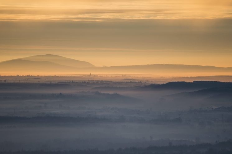 Napfelkelte Pécsen