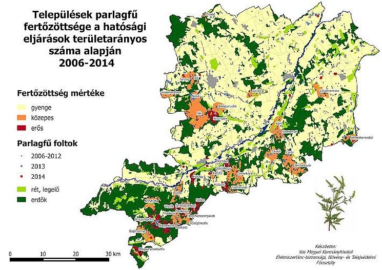 Mától büntethetik a parlagfüves területek birtokosait