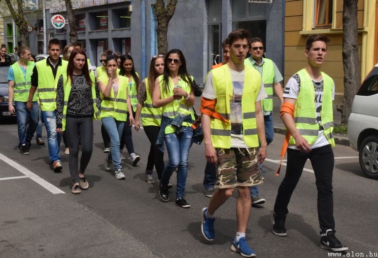Fiatalság, kreativitás: a Savaria Szakképző látványos bolondballagása