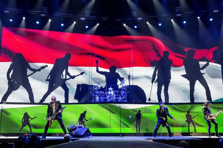 Budapesten koncertezett a Scorpions Budapesten koncertezett a Scorpions