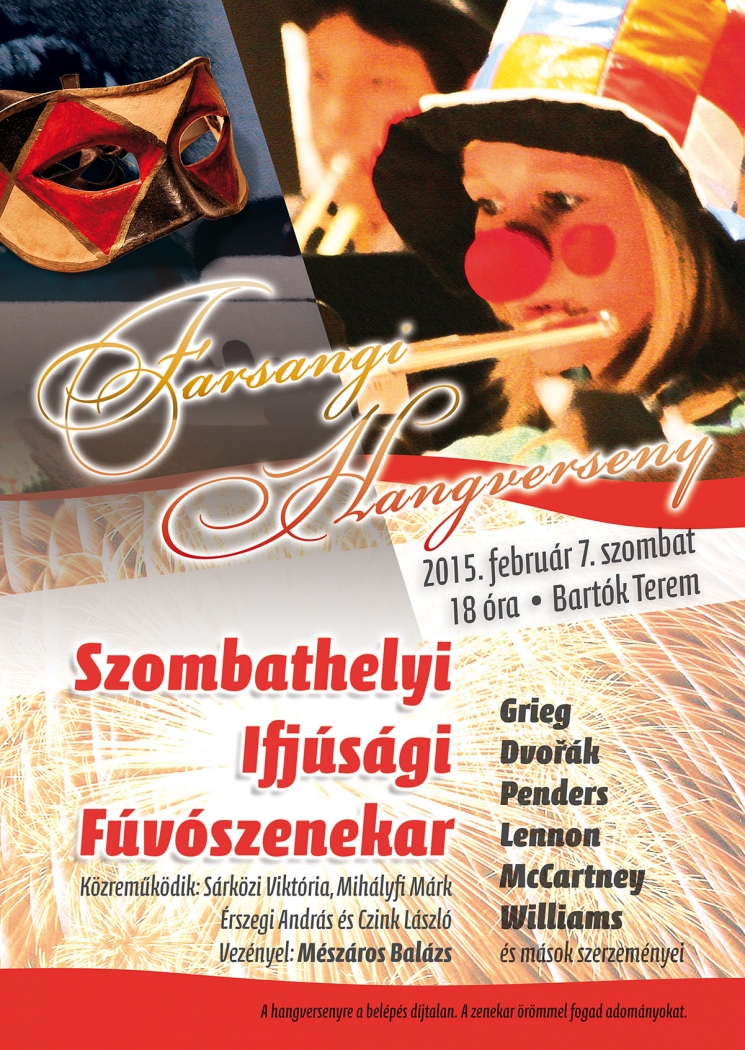 Fúvós farsang a Bartók Teremben