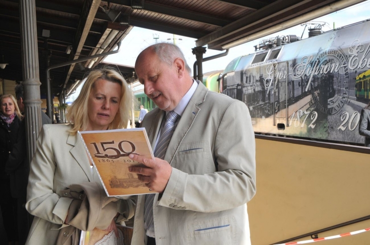 150 éves a Sopron-Szombathely-Nagykanizsa vasútvonal 150 éves a Sopron-Szombathely-Nagykanizsa vasútvonal
