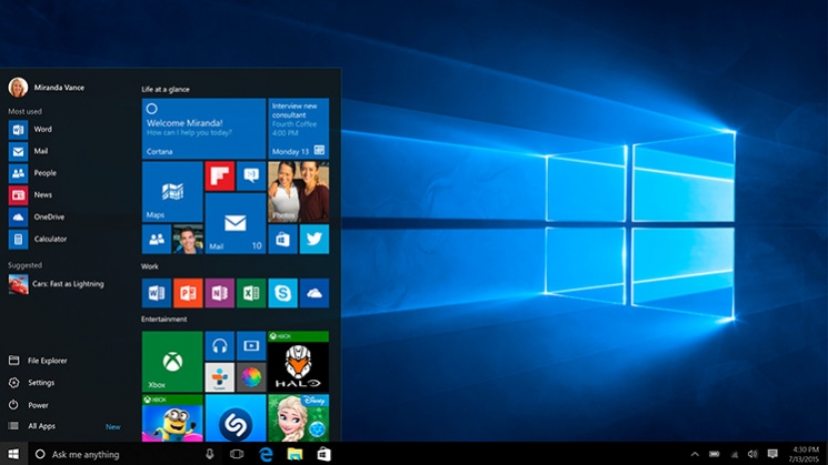 Itt a Windows 10 Itt a Windows 10