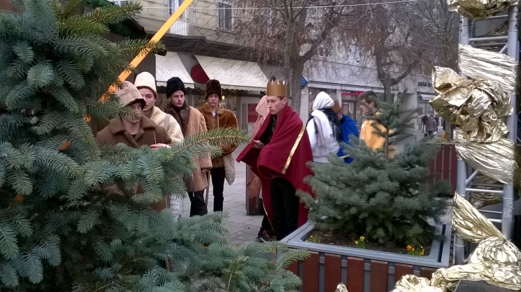 A Szombathelyi Műszaki Szakképző Iskola adventi műsora képekben