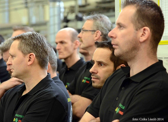 A Schaeffler-csoport százmilliomodik kéttömegű lendítőkereke A Schaeffler-csoport százmilliomodik kéttömegű lendítőkereke