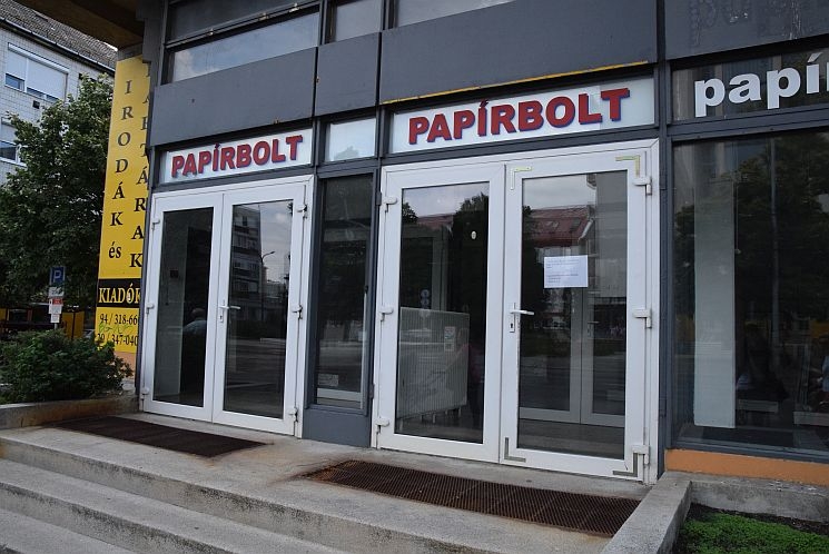 Újabb üzletek és irodák zártak be Szombathely belvárosában Újabb üzletek és irodák zártak be Szombathely belvárosában
