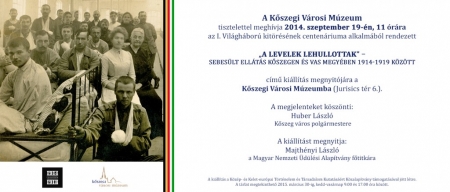 Első világháborús kiállítás Kőszegen