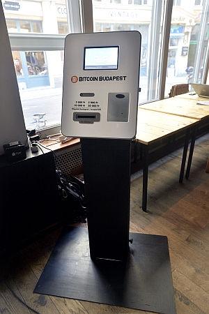 Bitcoin-ATM indult Budapesten Bitcoin-ATM indult Budapesten