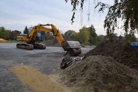 Építik a szombathelyi Csónakázó tó parkolóját
