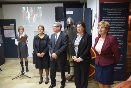 zent Márton, a katona – kiállításmegnyitó a Savaria Múzeumban 
