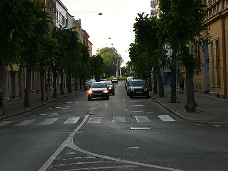 Király utca, az érintett útszakasz