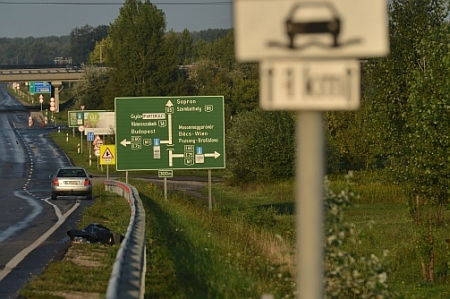 Halálos gyalogosgázolás Győrnél Halálos gyalogosgázolás Győrnél