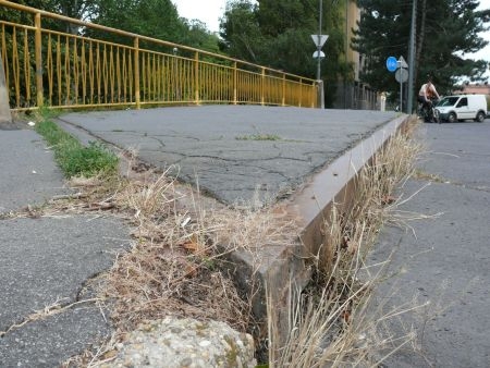 Gyöngyös híd a Markusovszky utcában Gyöngyös híd a Markusovszky utcában