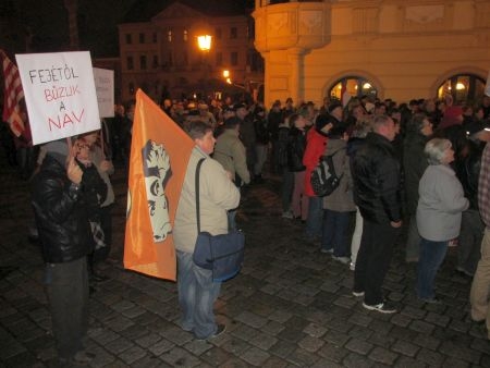Sopronban is tüntettek