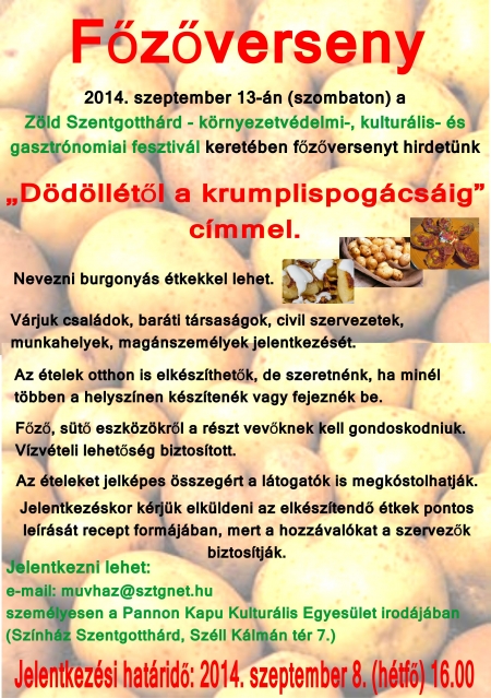 Főzőverseny Szentgotthárdon Főzőverseny Szentgotthárdon