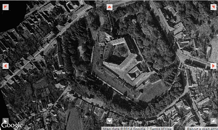A sárvári vár 1959-ben A sárvári vár 1959-ben