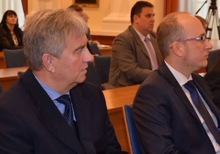   Marton Ferenc és Kondora Bálint alelnökök