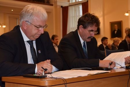 Fehér László és Szabó Lajos (MSZP)
