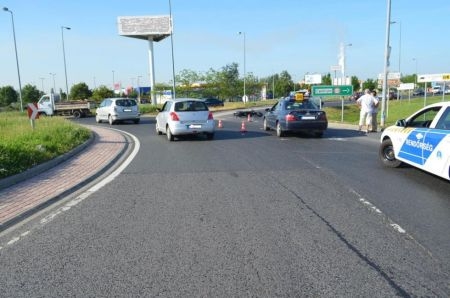 Motoros baleset a szombathelyi elkerülőn Motoros baleset a szombathelyi elkerülőn