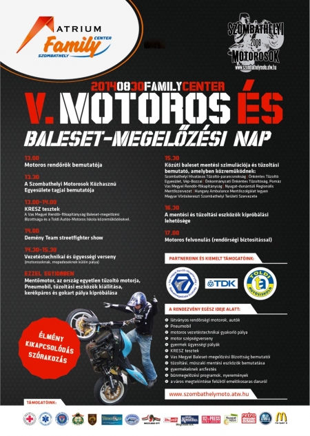 Motoros és Baleset-megelőzési Nap Szombathelyen