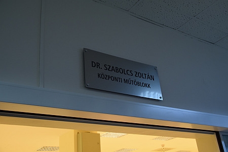 Új műtőblokk a Markusovszky kórházban