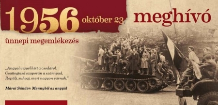 Október 23-i megemlékezés Szombathelyen