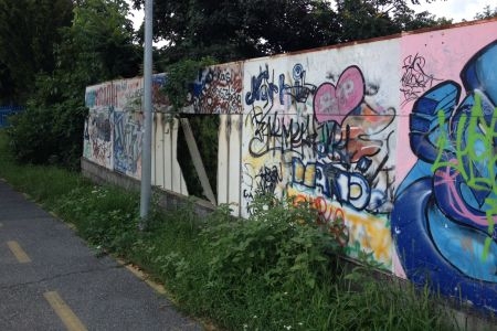 Vandalizmus a Szent Quirinus sétányon