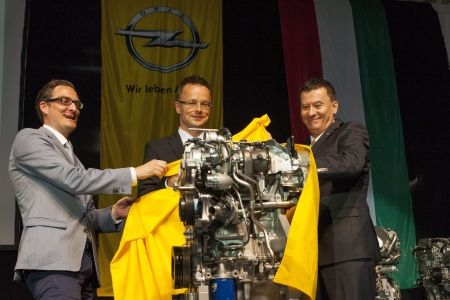 Kis benzinmotorokat gyárt az Opel Szentgotthárdon
