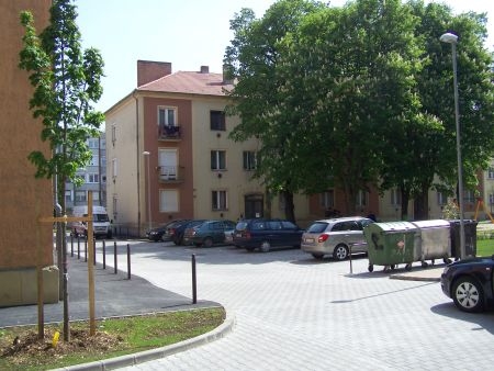 Szombathelyen átadták a felújított belvárosi tömbbelsőt