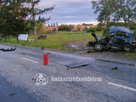 Súlyos baleset Toronyban 