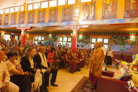 Európa legnagyobb buddhista meditációs központja Zalaszántón
