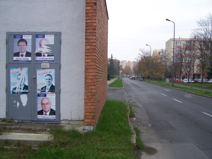 Plakátok Szombathelyen
