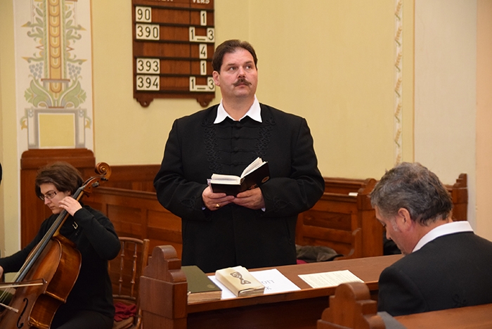 Mészáros János Elek jótékonysági koncertet adott a szombathelyi református templomban