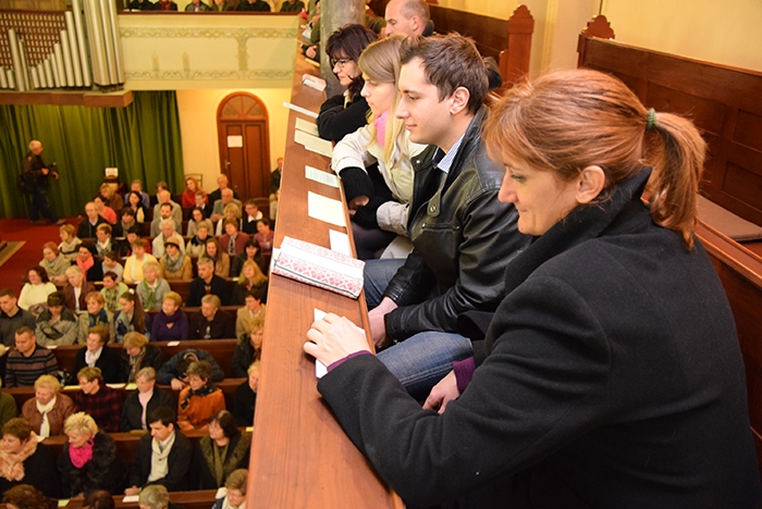 Mészáros János Elek jótékonysági koncertet adott a szombathelyi református templomban