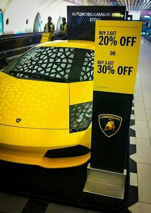 Akciós Lamborghini