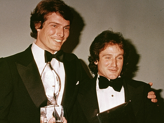 Christopher Reeve és Robin Wiliams Christopher Reeve és Robin Wiliams